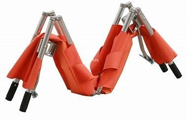 نقالة قابلة للطي من سبائك الألومنيوم المحمولة، نقل المرضى في حالات الطوارئ