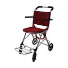 MDK-B6 سبائك الألومنيوم المحمولة قابلة للطي درج نقالة مع عجلة