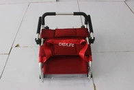 MDK-B6 سبائك الألومنيوم المحمولة قابلة للطي درج نقالة مع عجلة