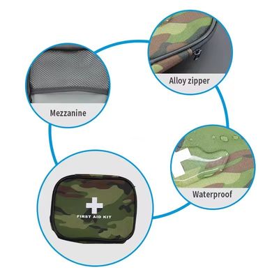 علبة الإسعافات الأولية ذات السعة الكبيرة علبة البقاء في البرية علبة الإنقاذ في الهواء الطلق علبة طبية مسعفة