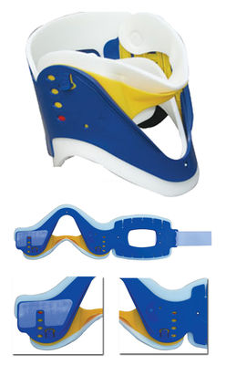 طوق قابل للتعديل العمود الفقري العنقي طوق عالية البوليمر لثبيت الرقبة