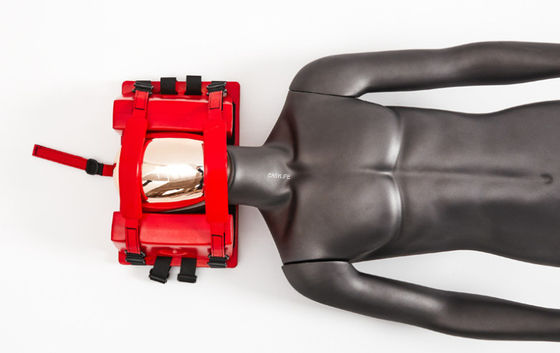 كتلة الرأس للوحة العمود الفقري المستشفى العاملة للجميع لتحريك الرأس