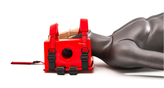 كتلة الرأس للوحة العمود الفقري المستشفى العاملة للجميع لتحريك الرأس