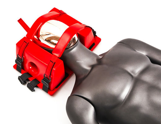 كتلة الرأس للوحة العمود الفقري المستشفى العاملة للجميع لتحريك الرأس