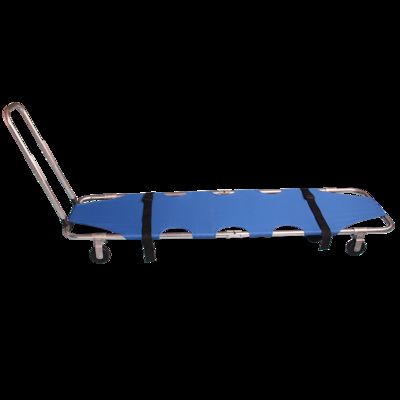 سعر جيد Four Wheel Folding Stretcher With Drawbar الانترنت