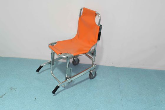 عربة إسعاف مريحة درج نقالة قابلة للطي الزاحف