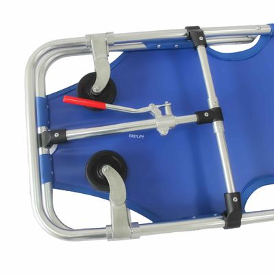 حار بيع عجلتين 60 درجة الطوارئ قابلة للطي سيارة إسعاف نقالة 55 سم