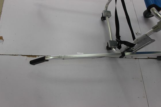 20in خطوات بعجلات يدوية لتسلق الدرج على كرسي متحرك بدون مساند للذراعين