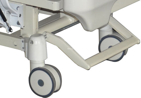 سرير مستشفى كهربائي كامل 215 مم مع مرتبة إسفنجية ممتازة وقضبان كاملة