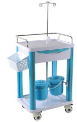 سعر جيد 750 مللي متر 92 سنتيمتر عالية الجودة مستشفى تمريض جراحي طبيب طبي تحطم عربة دواء عيادة 2 طبقة مستشفى الانترنت