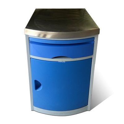 50 كجم تحميل أثاث طبي للمستشفى ABS خفيف الوزن SS خزانة سرير مستشفى ODM