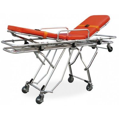 MDK-L06 المعدات الطبية التحميل التلقائي المحمول سبائك الألومنيوم وحدة العناية المركزة كرسي الطوارئ نقالة لسيارة الإسعاف