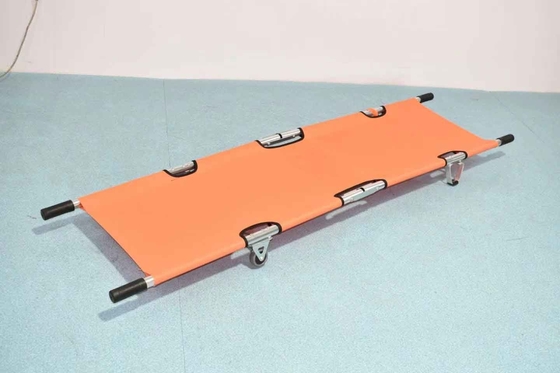 سعر جيد 104 X 17 X 9 Cm قابلة للطي نقالة طبية نقل مستشفى سبائك الألومنيوم الانترنت